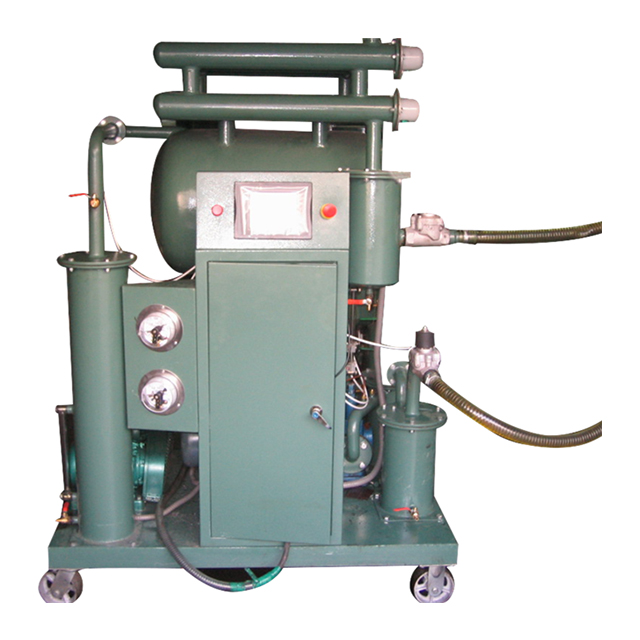 ZY-A PLC contrôle le purificateur d'huile de transformateur de vide entièrement automatique