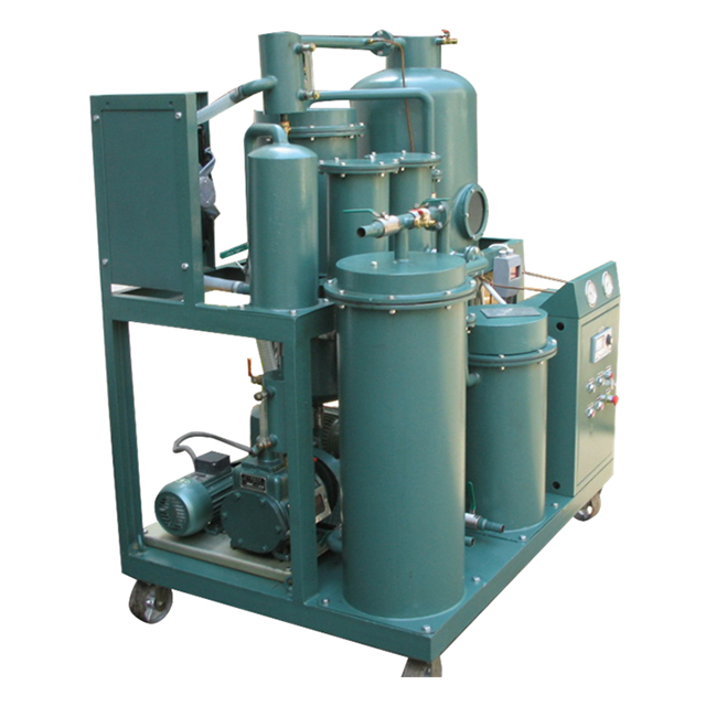 Machine de purification d'huile de lubrification et hydraulique série TYA