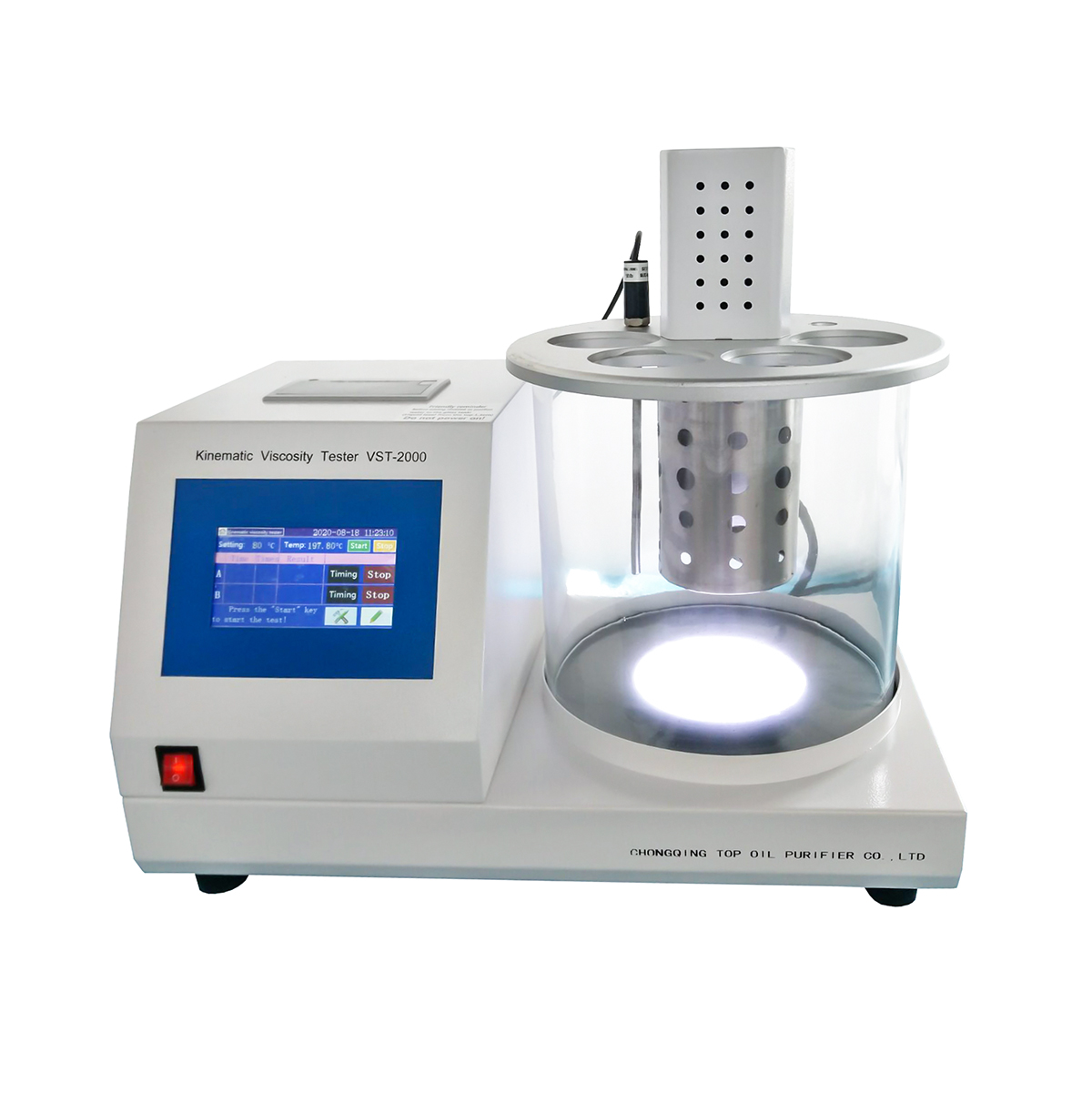 Testeur de viscosité cinématique ASTMD445 VST-2000